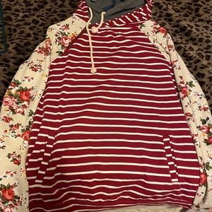 Ampersand double hoodie